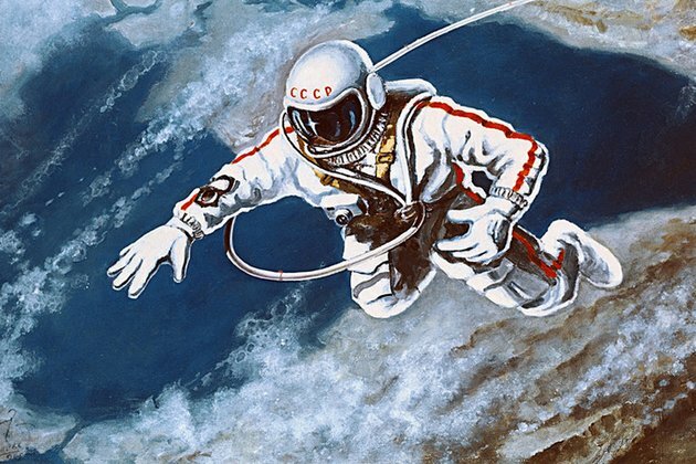 Space in Soviet and Russian art