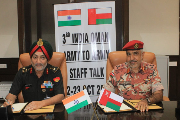 India, Oman hold 3rd Army-to-Army Staff Talks in New Delhi to strengthen defence cooperation
