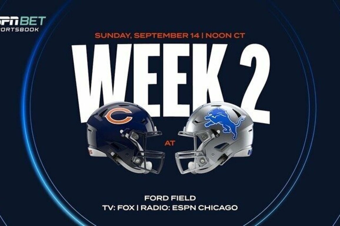 How to watch, listen to, stream Bears-Lions Week 2 game