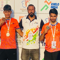 J-K athletes from humble backgrounds win four medals, including gold, at Khelo India Water Sports Festival 2025