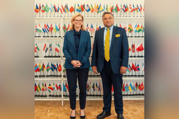 Sibi George meets with Secy General ITU Bogdan-Martin to discuss inclusive digital infrastructure