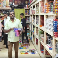 Tamil Nadu: People flock to markets to purchase firecrackers in Sivakasi amid SC green signal in Delhi