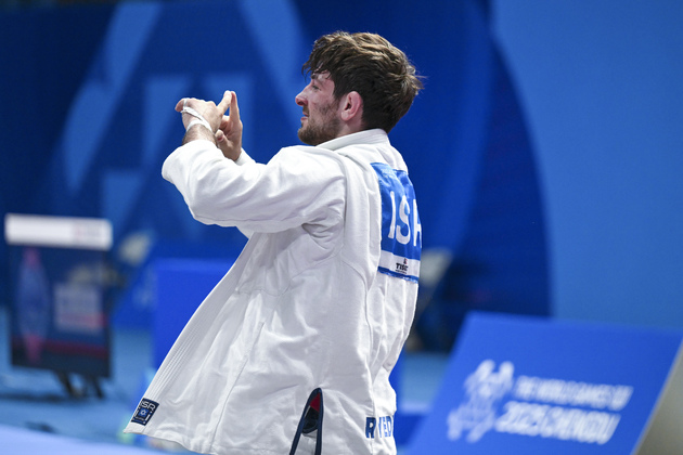 (SP) CHINA-CHENGDU-THE WORLD GAMES 2025-JU-JITSU-MEN'S -77KG NE-WAZA-FINALS (CN)