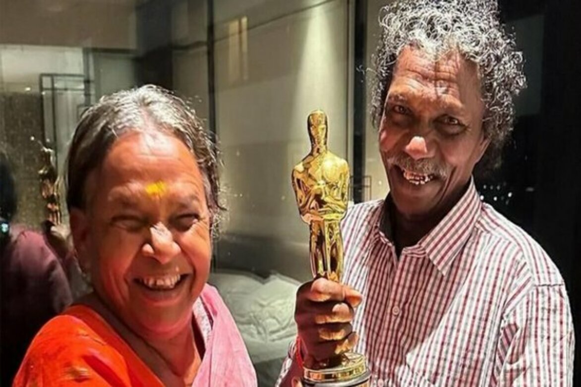 Oscars 2023: The Elephant Whisperers stars Bomman, Bellie get a shoutout from pilot on a flight