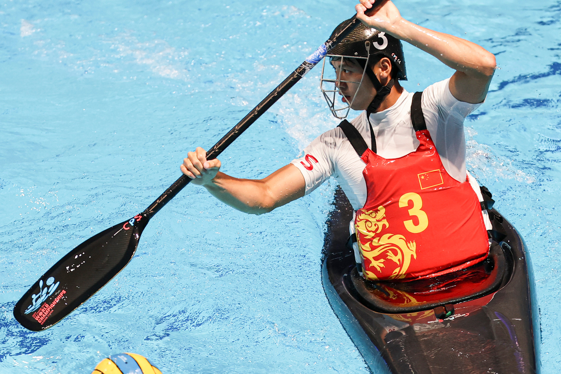 (SP)CHINA-CHENGDU-THE WORLD GAMES 2025-CANOE POLO-MEN'S PRELIMINARY-GBR VS CHN (CN)