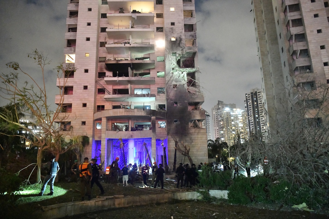 ISRAEL-IRAN-MISSILE ATTACK-CASUALTIES
