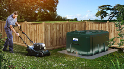 New Kingspan Titan Low-Profile Domestic Oil Tank; Specially Designed for Small Spaces!