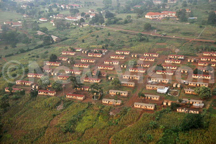 erial view of the inja olice barracks
