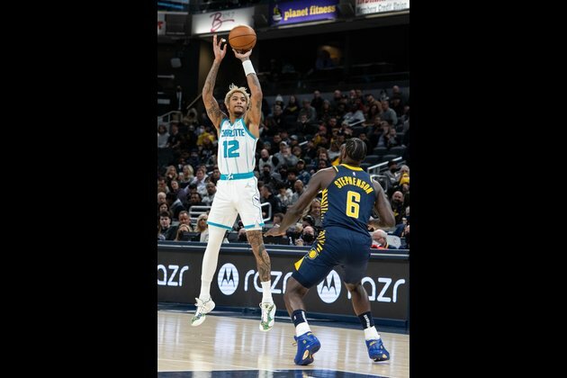 Hornets shatter franchise scoring mark in rout of Pacers