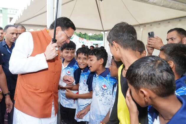 Uttarakhand CM Dhami inaugurates 'Khel Mahakumbh-Chief Minister's Championship Trophy 2026' in Tanakpur
