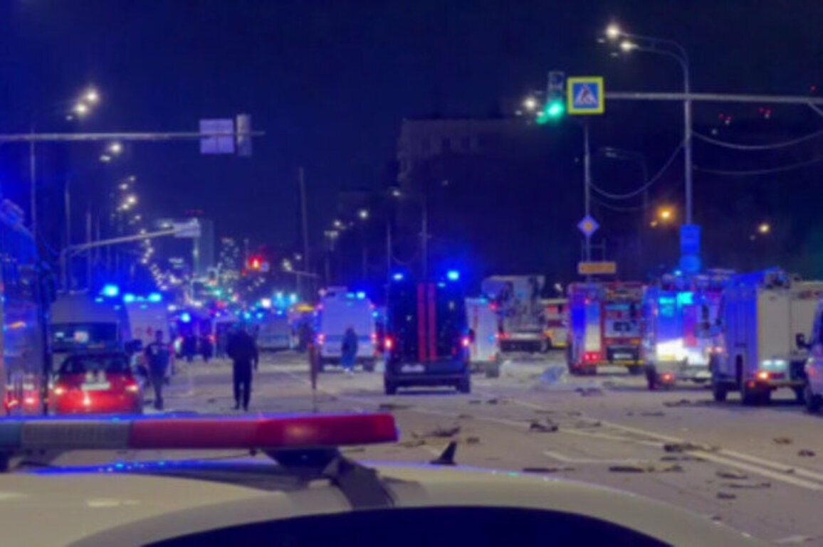 Ukrainian drone hits skyscraper in Moscow (PHOTOS, VIDEOS)
