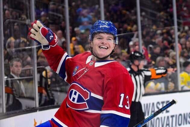 Cole Caufield, Habs out to extend Knights' tough stretch