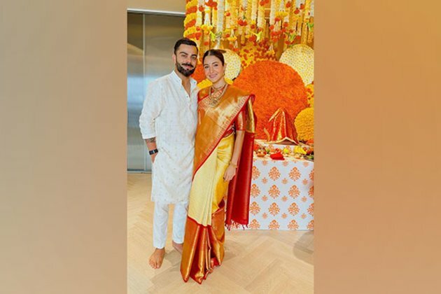 Anushka Sharma, Virat Kohli celebrate Ganesh Chaturthi with daughter Vamika, see pics