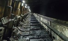  Underground at Centennial Coal's Springvale mine in NSW.