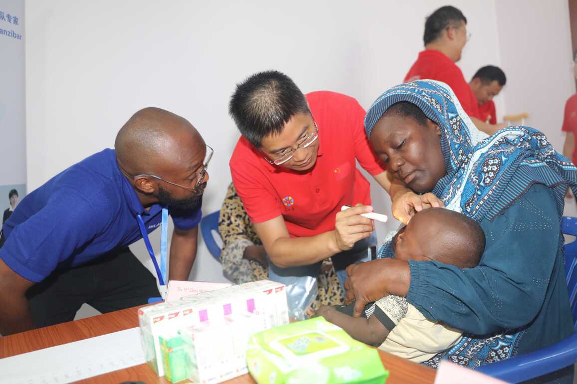 TANZANIA-ZANZIBAR-CHINESE MEDICAL TEAM-FREE HEALTHCARE