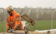 Ground investigation borehole drilling, Green Lane site, Orsett 1