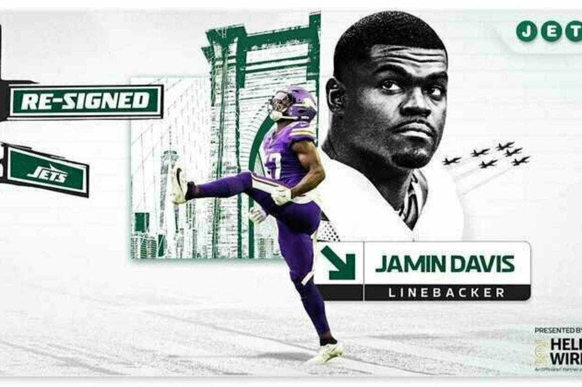 Jets Re-Sign LB Jamin Davis