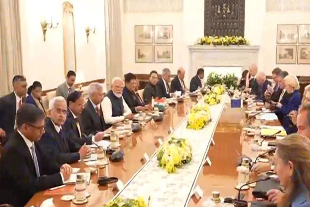 PM Modi holds delegation-level talks with EU leaders von der Leyen, Costa