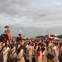 When runways bow to ritual: Thiruvananthapuram Airport pauses flights for Arattu procession