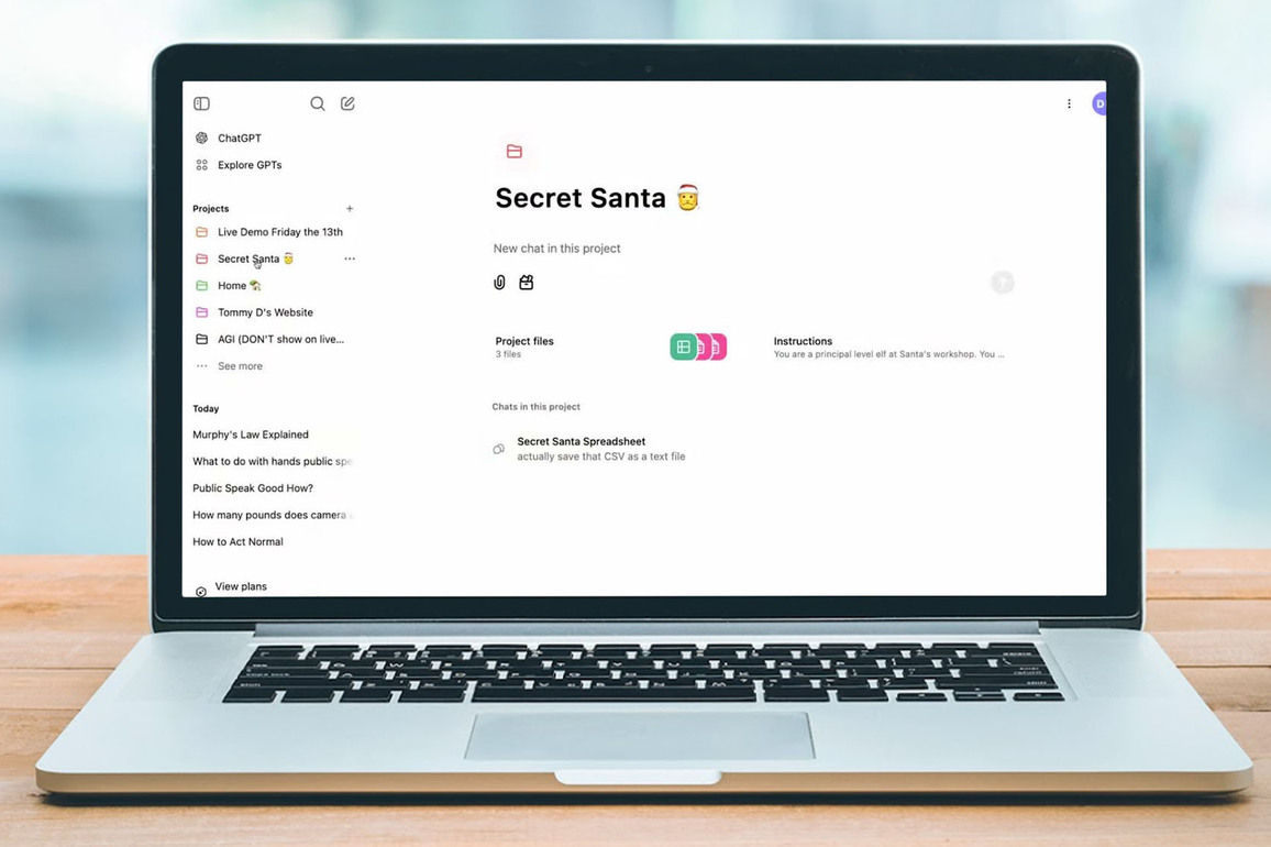 OpenAI has upgraded ChatGPTs Projects feature, and I find it makes working way more efficient