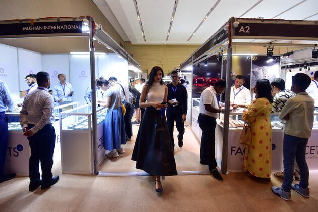 SRI LANKA-COLOMBO-GEM AND JEWELLERY SHOW