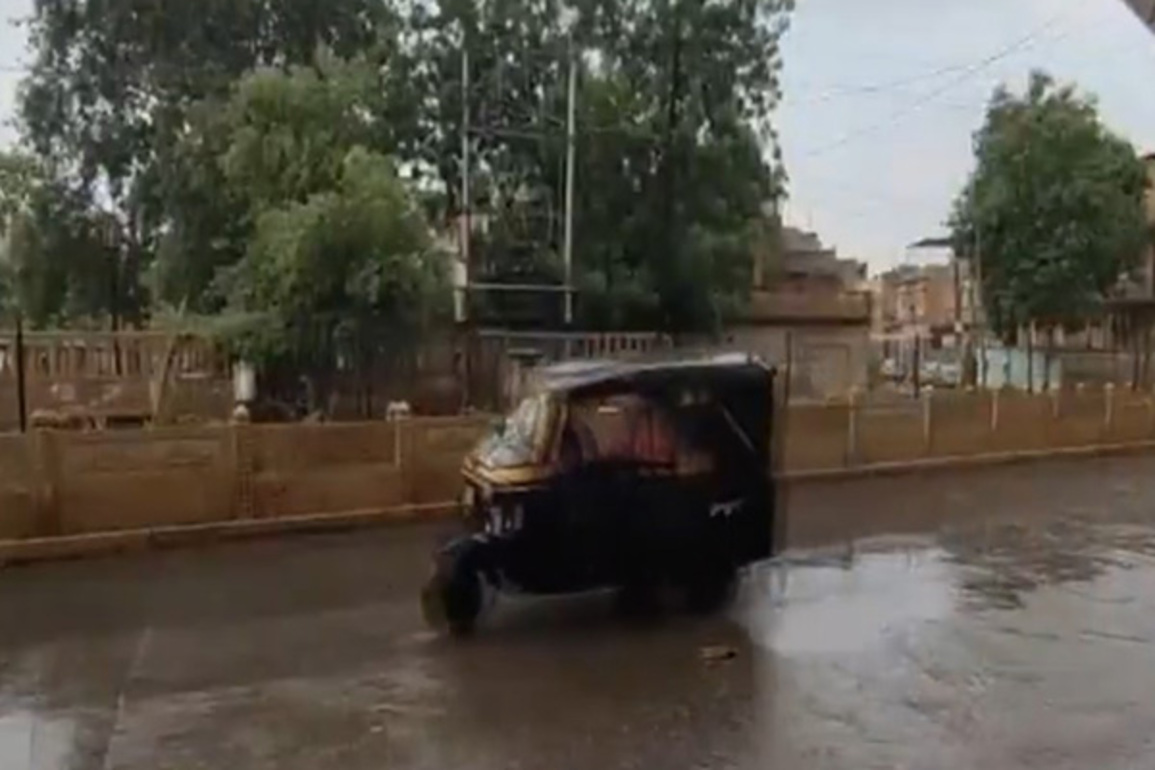 Rajasthan: Fresh spell of rain in Jaisalmer brings relief from scorching heat