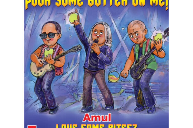 Amul India celebrates Def Leppard India tour