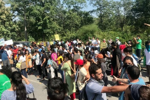 People protest felling of 10,000 trees for Dehradun airport expansion