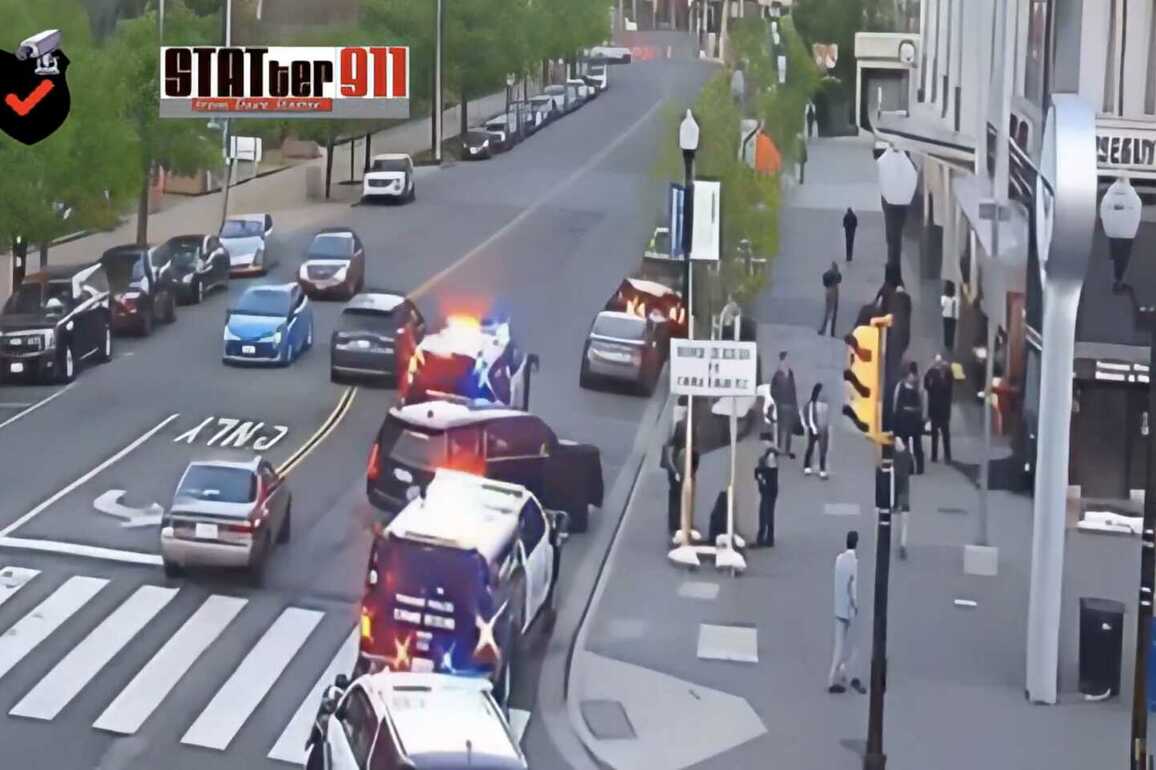 Assault of police officer in Pentagon City leads to multiple foot chases, five arrests