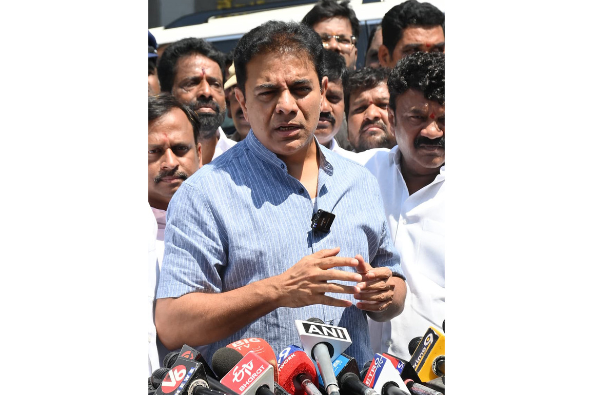 "Balka Suman's arrest an attempt to hide coal scam": BRS' KTR slams Telangana CM Revanth Reddy