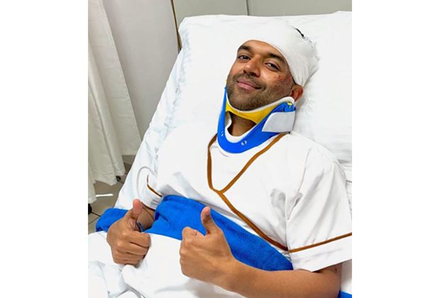 "Bahut mushkil kaam hai action waala": Guru Randhawa's 'first stunt' ends in injury; singer posts pic from hospital