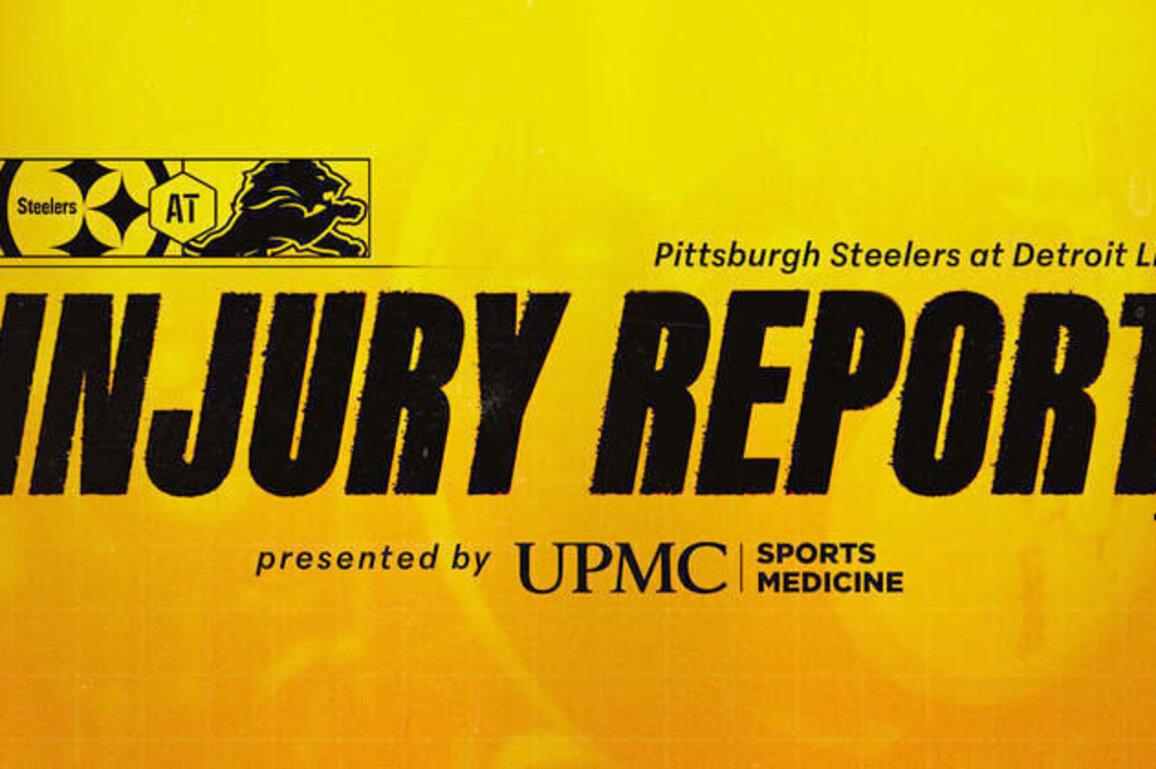 Week 16 Injury Report (Lions)