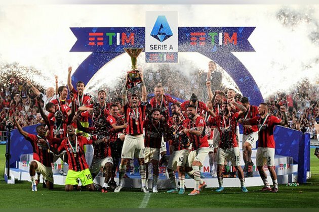 AC Milan crowned Serie A champions after 11 years