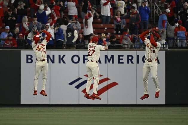 MLB roundup: Cards win sixth straight, extend Dodgers' skid to 4