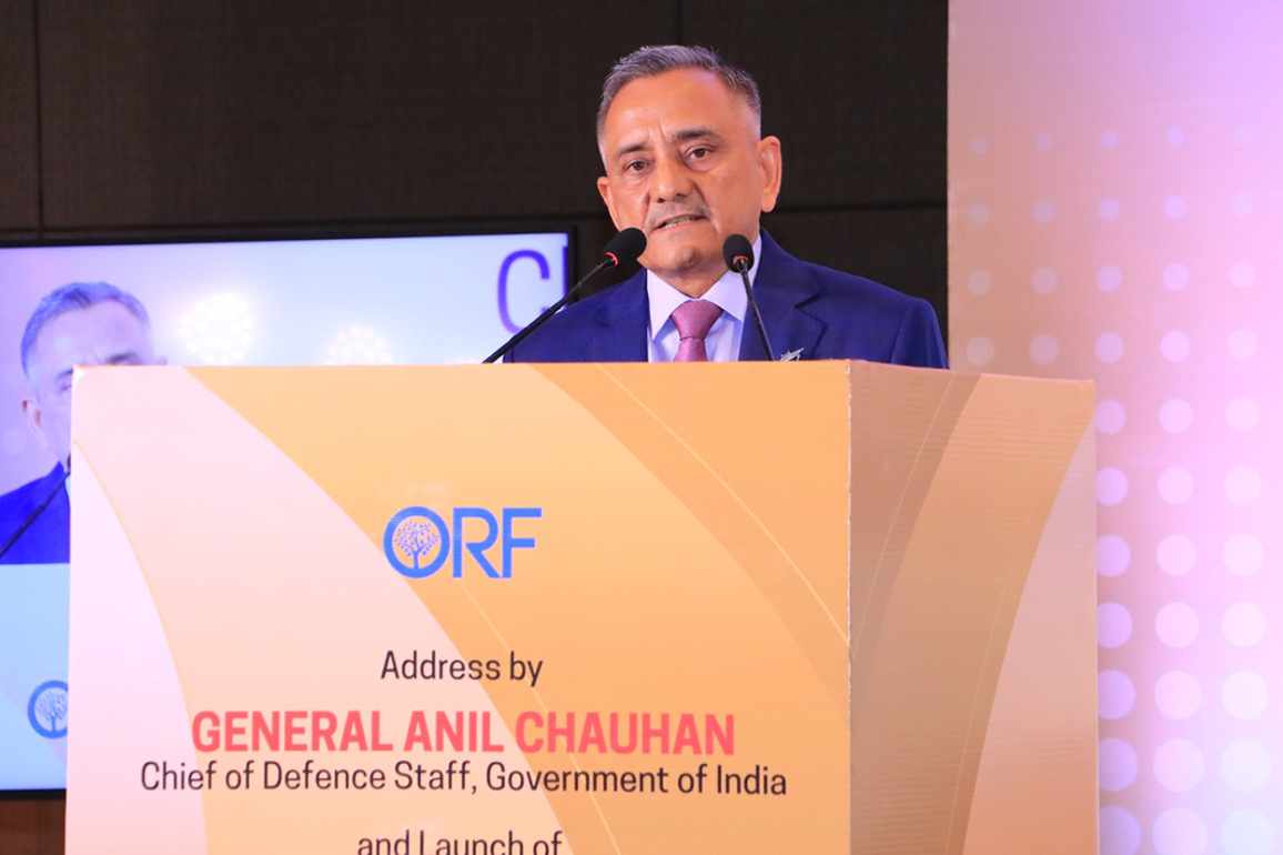 CDS Gen Anil Chauhan launches ORF's Foreign Policy Survey 2024, highlights rising youth concern over China challenge