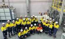 Lynas Malaysia team with first Dy production.