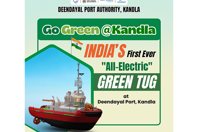 Kongsberg Maritime signs deal for India's first electric tug at Deendayal Port
