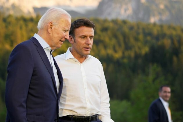 France&#039;s Macron Lands First State Visit of Biden&#039;s Presidency