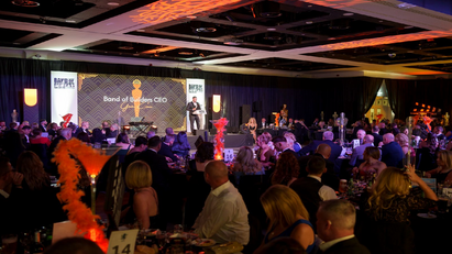 Annual ball raises £25,000 for construction charity