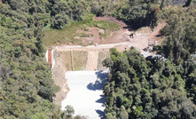 Barragem 6 na Mina de Águas Claras, da Vale, em MG