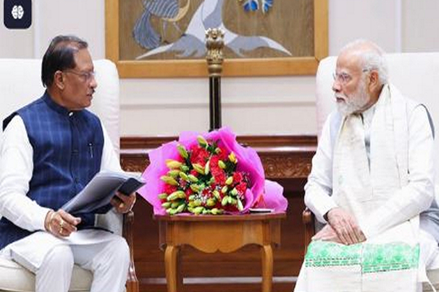 Chhattisgarh CM Sai meets PM Modi, discusses Bodhghat dam and Indravati-Mahanadi interlinking projects