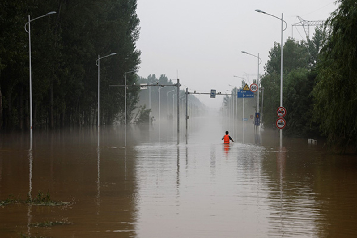 Flash flood in northern China kills 8; 4 still missing