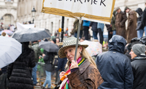 The Farmers Guardian podcast LIVE from the farmer protest: "Enough is enough. If we don't stand and do something about it, there is no future for farming"