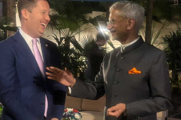 EAM Jaishankar attends reception hosted by US Ambassador to India Gor in New Delhi