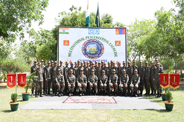 Indian Army contingent reaches Mongolia for multinational military exercise 'Khaan Quest'