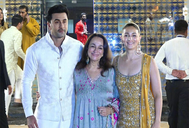 Ranbir Kapoor, Alia Bhatt shine at Aadar Jain's Mehendi ceremony; check pics