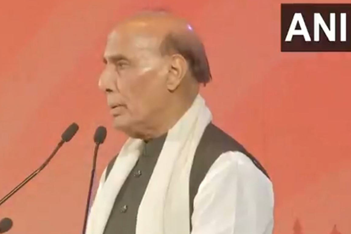 "Always envisoned a global order where power is guided by responsibility": Rajnath Singh