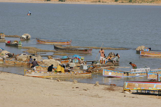 PAKISTAN-JAMSHORO-INDUS RIVER-DIVERSION