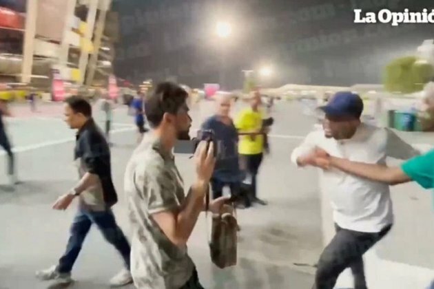 Football icon sorry after attacking man at World Cup stadium