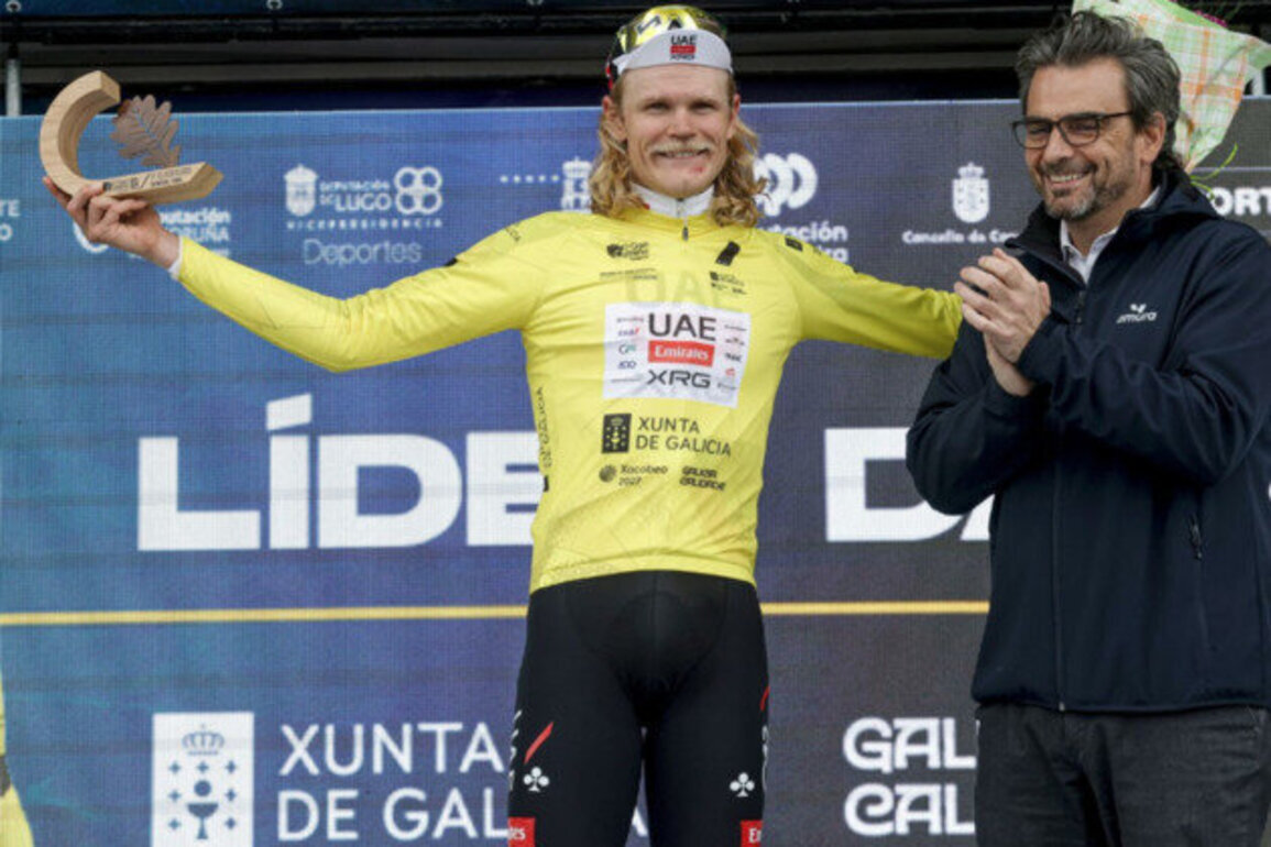UAE Team Emirates-XRG's Julius Johansen scores first professional victory at O Gran Camino